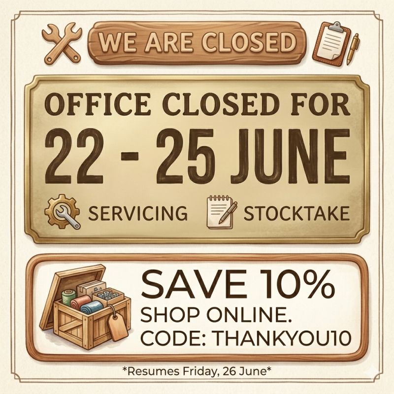 Oz Labels Offer - Temporary Closure Notice